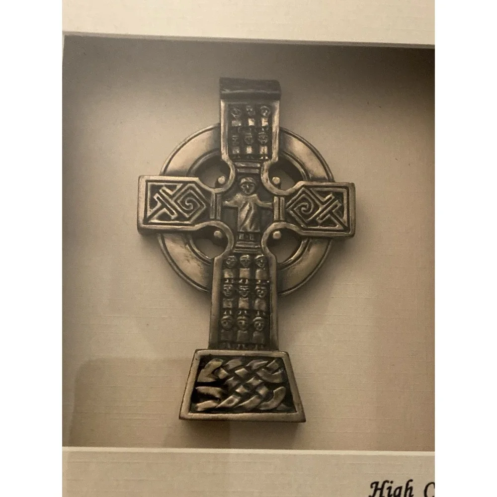Celtic Shadows The High Cross Shadow Box Framed‎ Ireland